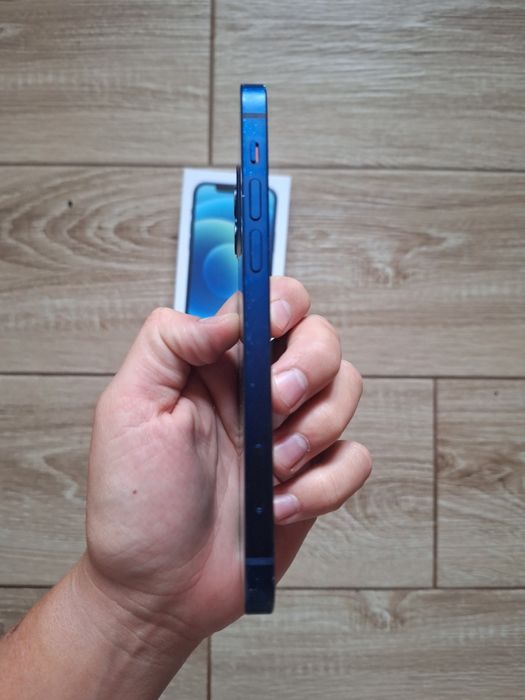 Apple iPhone 12 128GB Niebieski | Face ID | Pudełko + kabel