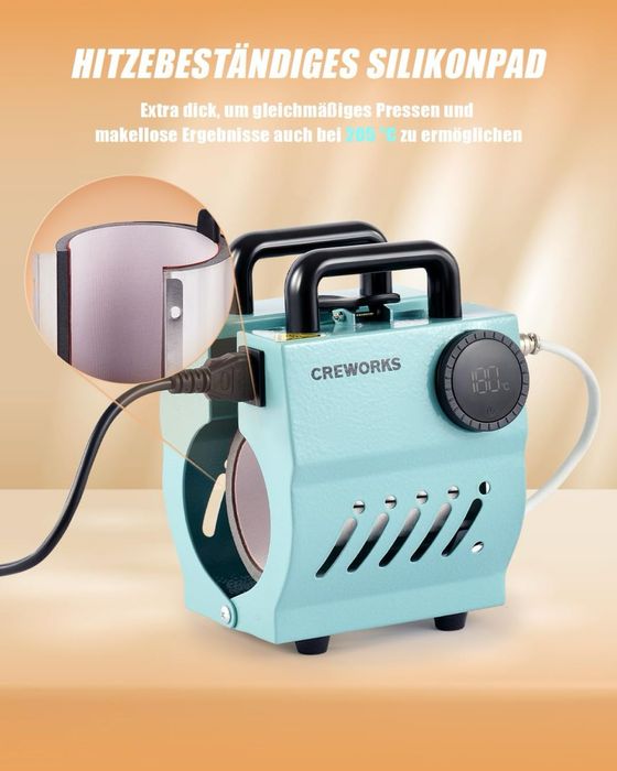 Prasa do sublimacji kubków Creworks F 110