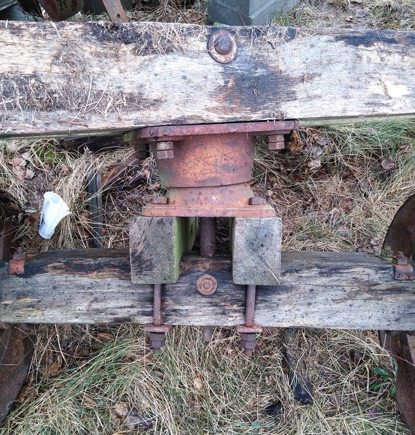 Kolekcjonerski kpl skręt z osią młocarni Ködel & Böhm