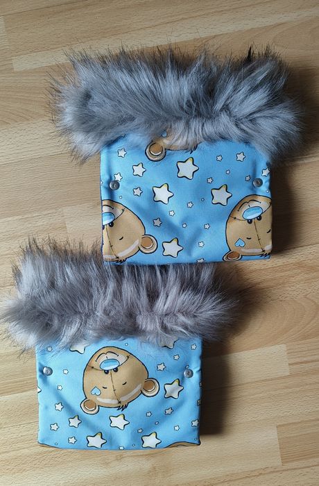 Mufki do wózka Minky