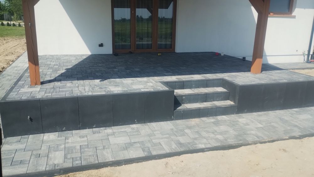 Brukarstwo Układanie kostki brukowej kostka brukowa