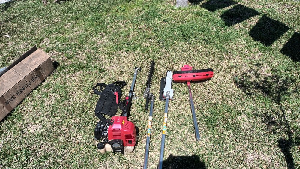 Maquina roçadora multifunções