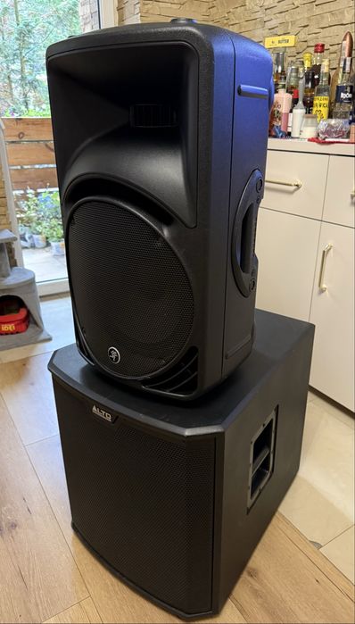 Zestaw 2.1 2xMackie SRM 450v3 1xAlto TS215S