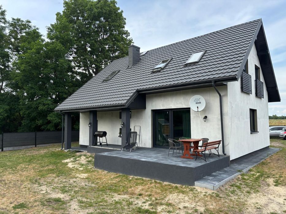 OKAZJA! Nowy dom w sercu Poleskiego Parku Narodowego – gotowy do zamie