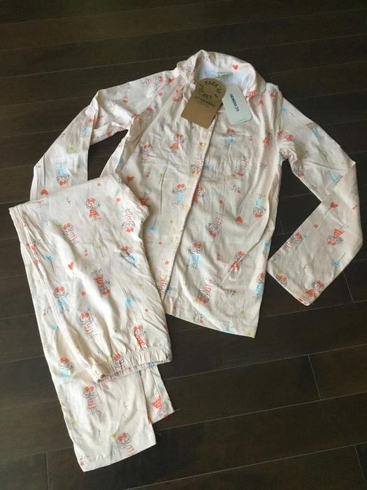 Піжама для дівчаток з відкладним коміром LC Waikiki, 12-13 років, нова