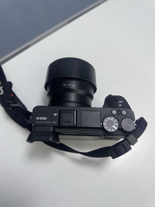 Фотоапарат Sony a6500 + Обʼєктив FE 1.8 / 50 mm