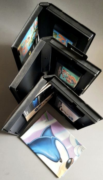 Konsola Sega Mega Drive II + gry