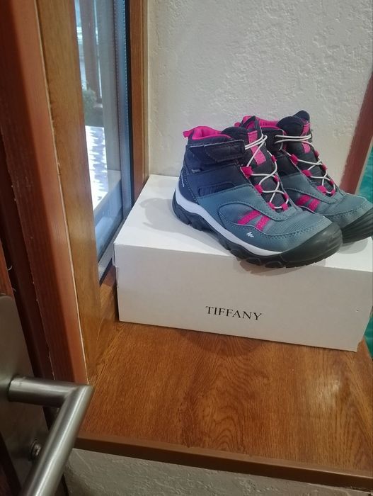 Кросівки ботинки зимові лижні для дівчинки