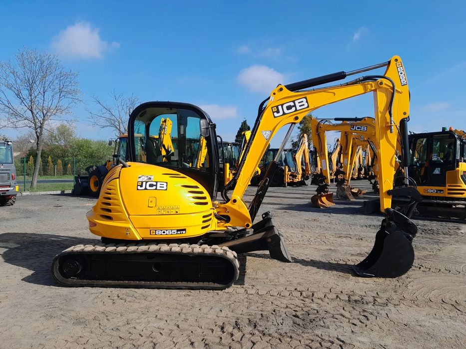 JCB 8065 RTS  koparka gąsienicowa 6 ton 90Z-1 85Z-1 86C-2 86C-1 65r-1