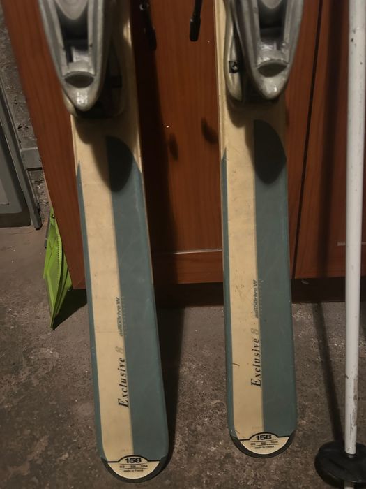 Narty damskie Dynastar 158 + kijki Rossignol