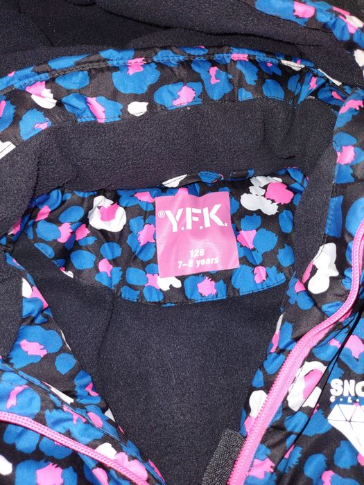 Kurtka narciarska dziewczęca 128