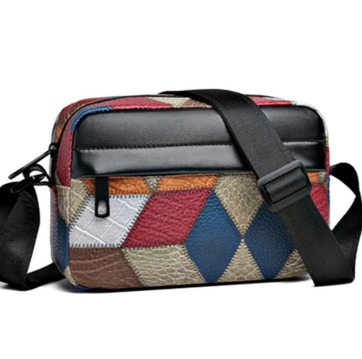 Жіноча сумка через плече та чоловіча сумка через плече