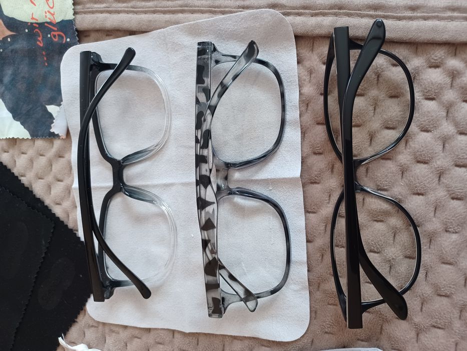 Oprawki-okulary damskie 3 pary.