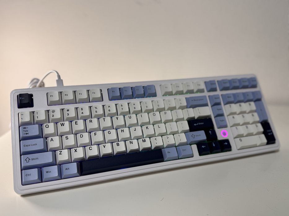 Клавіатура AJAZZ AK980 - колір Glacial Blue