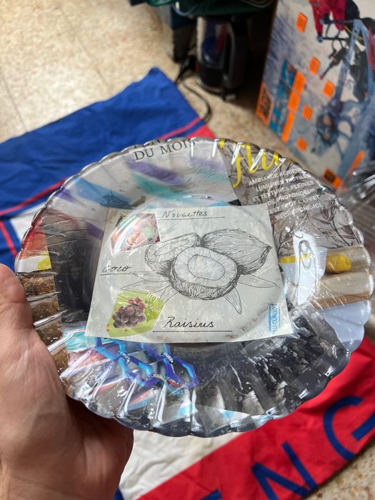 Prato feito a mao arte