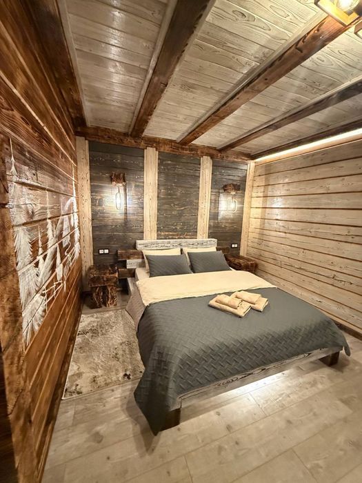 АКЦІЯ‼️Новий котедж ЗРУБ ХАУС 1 • СПА • Відпочинок Славське Карпати