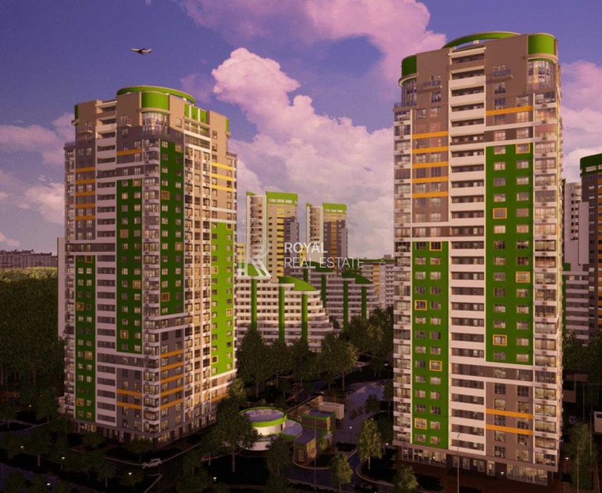 Продаж Квартира 1кім. 42м2 ЖК «Паркове Місто» Метро Закрита територія