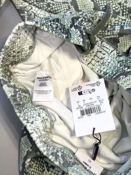 Велюровий костюм Juicy Couture оригінал оверсайз розмір Xs, S принт змія