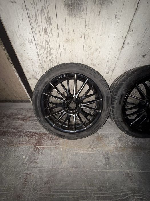 Alufelgi DOTZ Rapier 17" 225/45R17 Hankook | Komplet Śruby + Dekielki