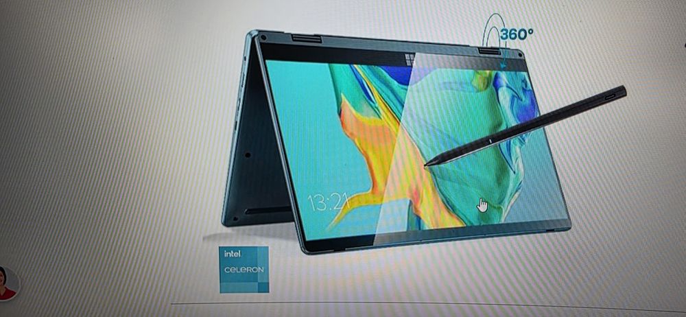 Portátil gaming Ninkear N14 2 em 1