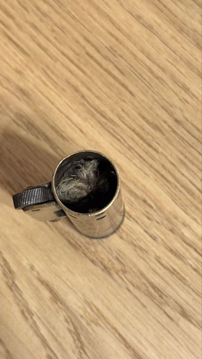 Stara mosiężna zapalniczka benzynowa / vintage, kieszonkowa