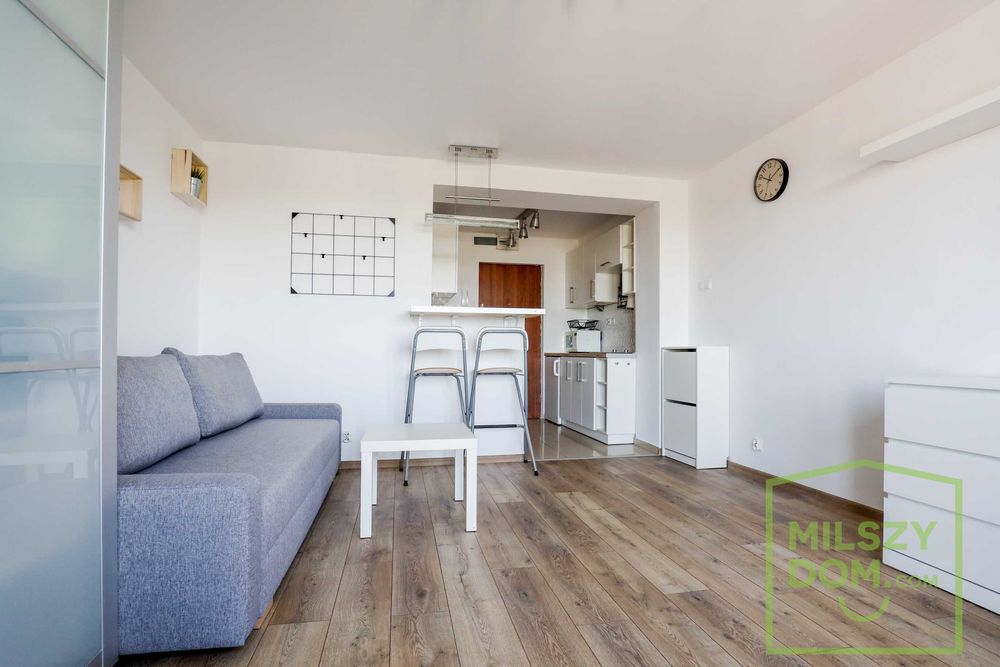 Studio z widokiem |  Piastowska | 24 m² | 10 piętro |AGH