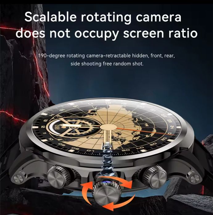 Смарт часы Android 10 ,8G-128G, 1980mAh, AMOLED.GPS.NFC.Sim.