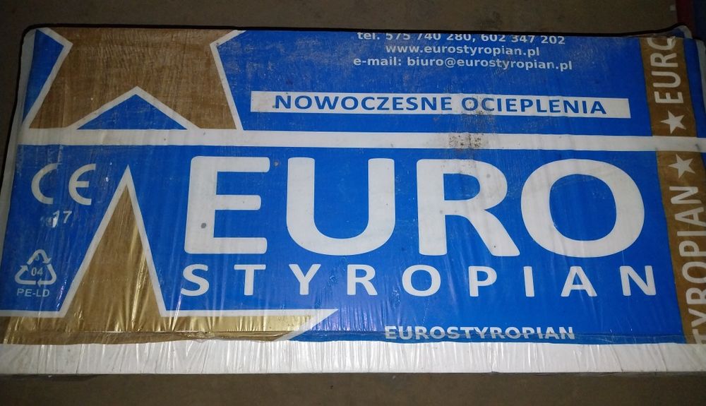 EURO Styropian EPS100 15cm podłoga dach