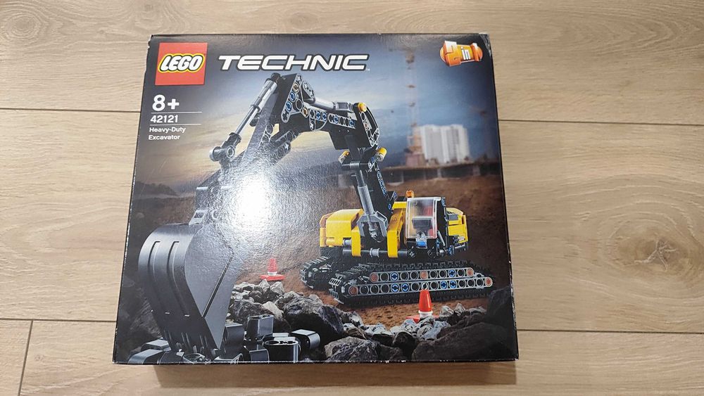 LEGO Technic 42121 - Wytrzymała koparka. Nowe