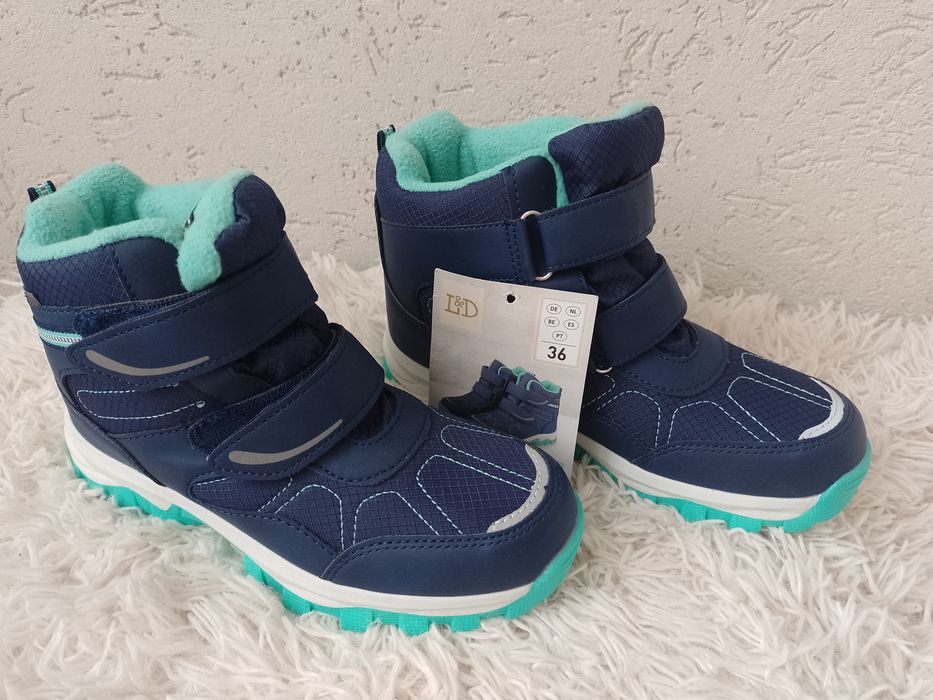 Термоботинки, термочеревики, зимові чобітки 36 р., 23 см