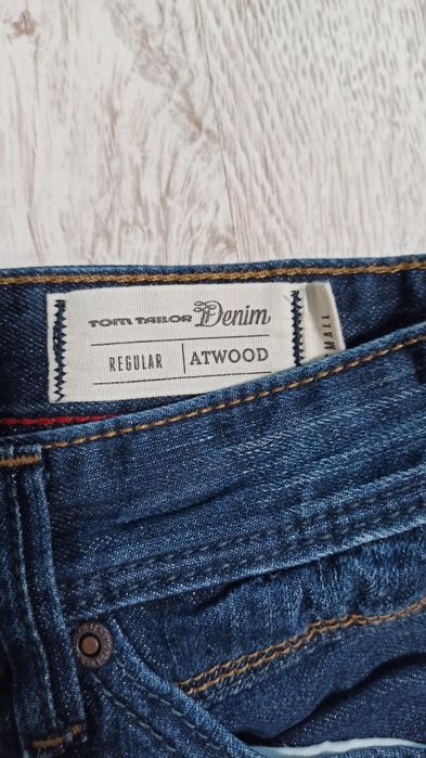 Spodenki Tom Tailor Denim szorty jeansowe regular atwood S