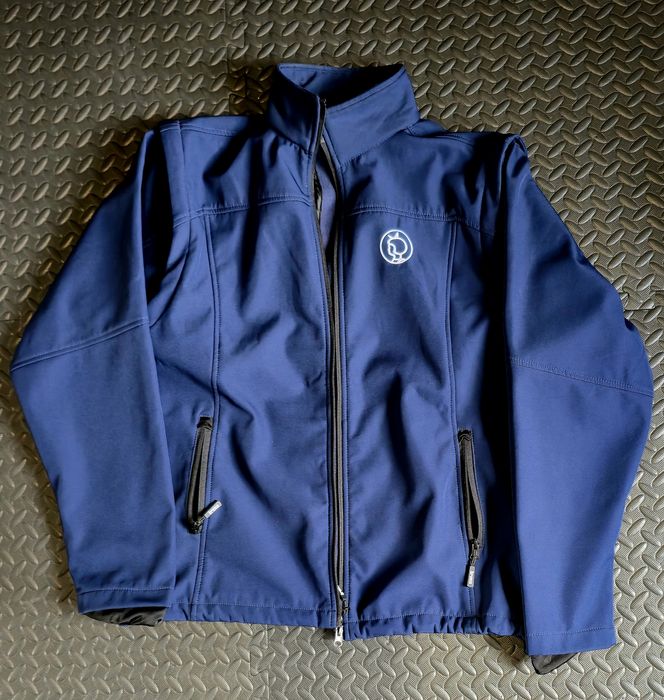 Męska bluza Softshell / bezrękawnik granatowa  Irma  r.2XL