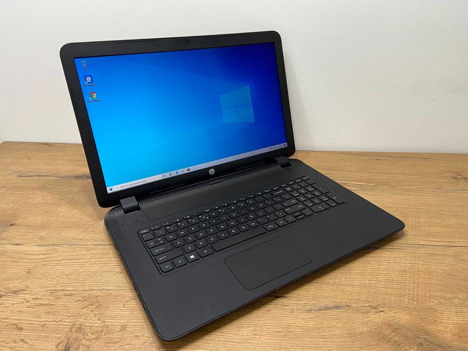 1283 Duży Laptop HP 17 cali, Dysk SSD, AMD 6010, WINDOWS 10, 100% sprawny