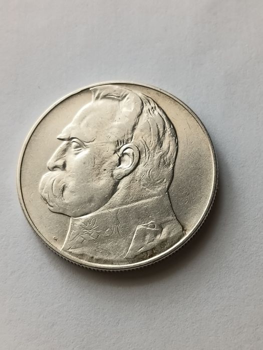 10 злотих 1935р. Срібло.