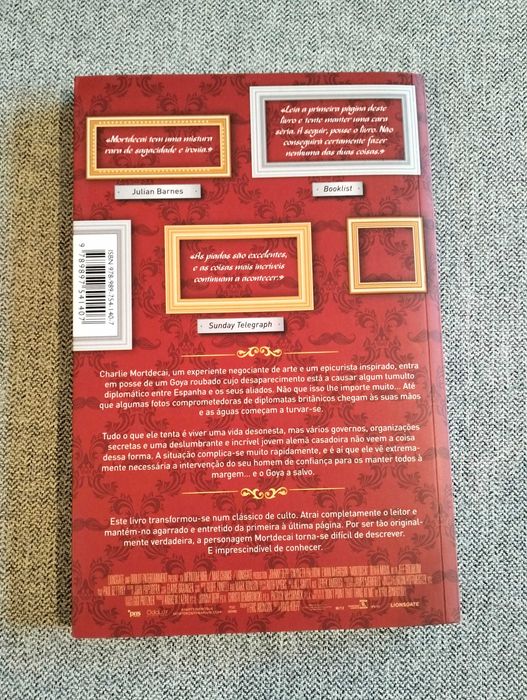 Livro "O excêntrico Mortdecai" de Kyril Bonfiglioli