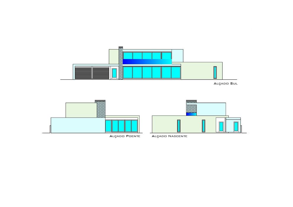Vendo Terreno Urbano c/Projeto para Moradia M5 (909m2)
