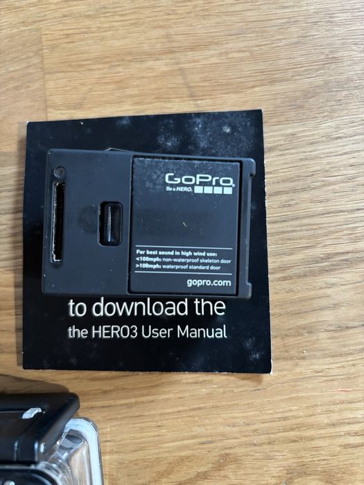 Gopro hero 3 com caixa estanque