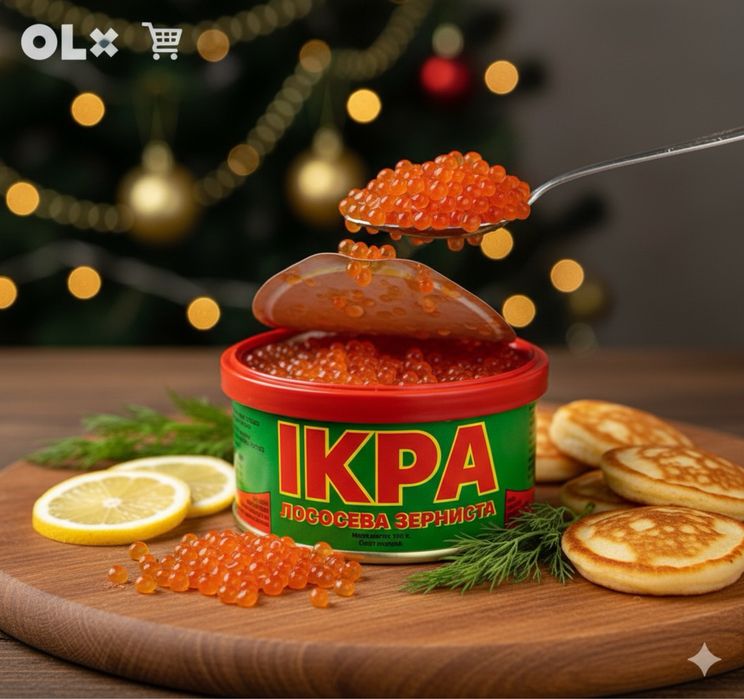 Ікра / Икра червона / чорна