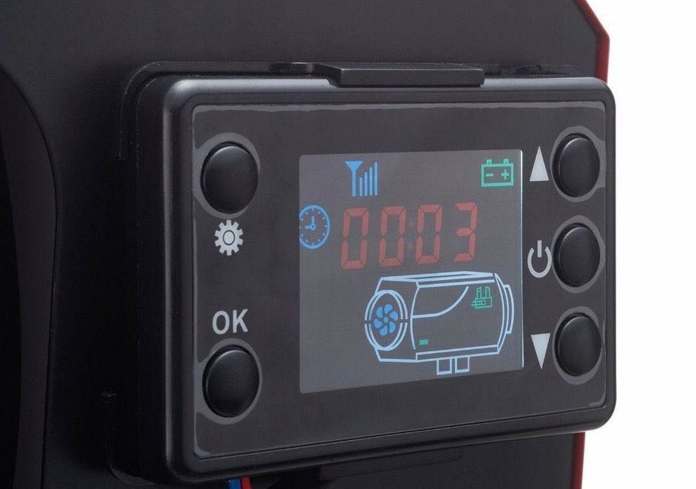 Дизельний обігрівач 9 кВт TOOLME TM188 (230V/12V/24V)Bluetooth + пульт