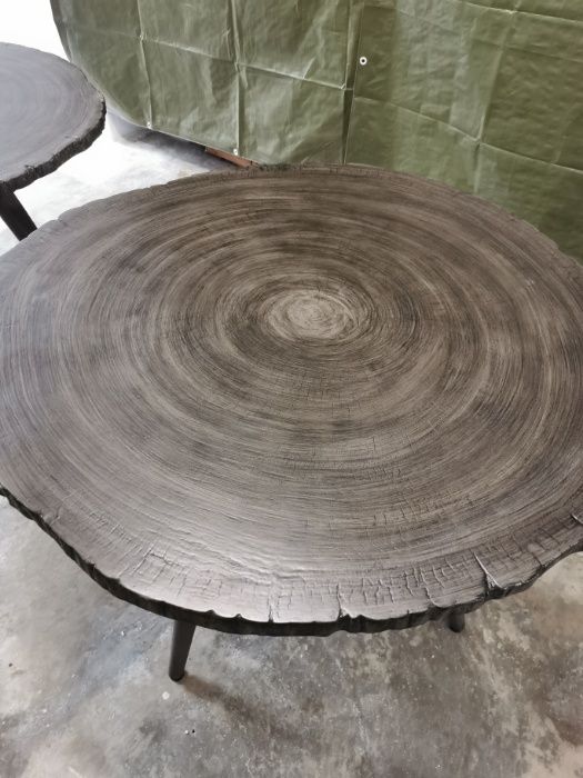 APENAS UMA Mesa-secretaria de design tronco de árvore - loja Area