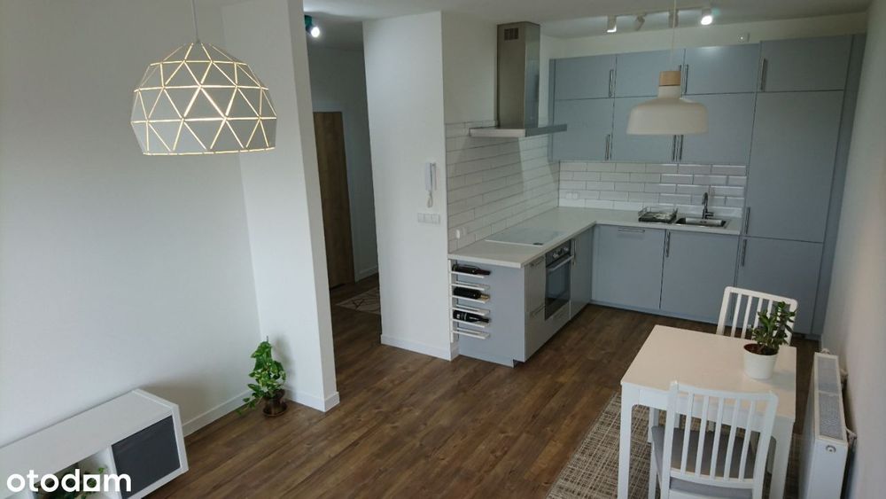 Nowoczesne, przytulne i energooszczędne dwupokojowe 41m2