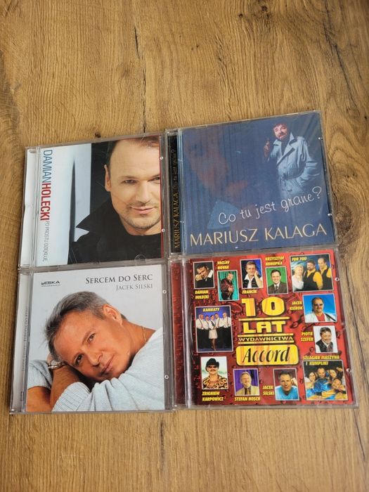 4 CD - Holecki KALAGA Silski ACCORD za 40 zł . Sprzęt AV . Płyty Kasety DVD .