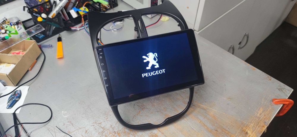 Rádio 2 DIN Android Peugeot 206 • Wifi - GPS - Bluetooth + CÂMARA