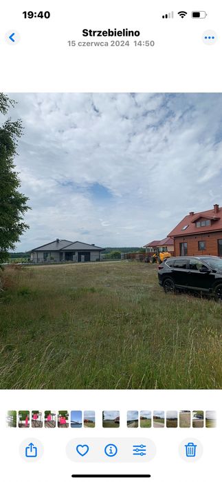 Działka budowlana w Strzebielinie 1052 m 2