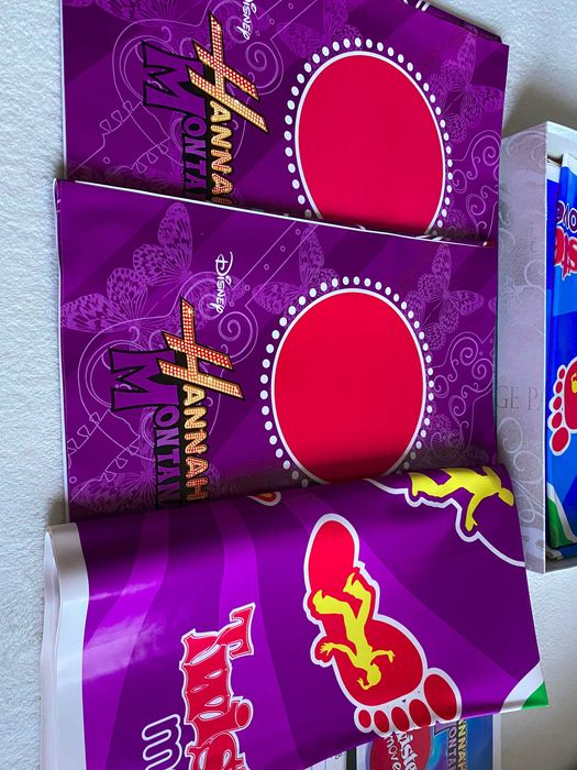 6 mat do zabawy Twister gra rodzinna Hannah Montana