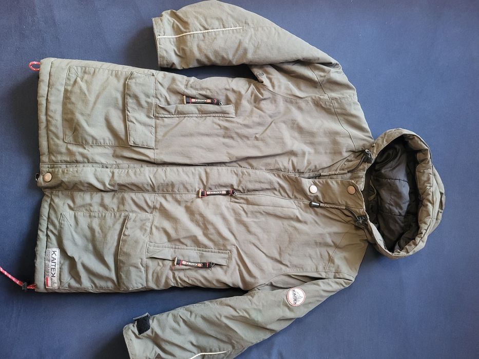 Kurtka zimowa ciepła chłopięca r.  140