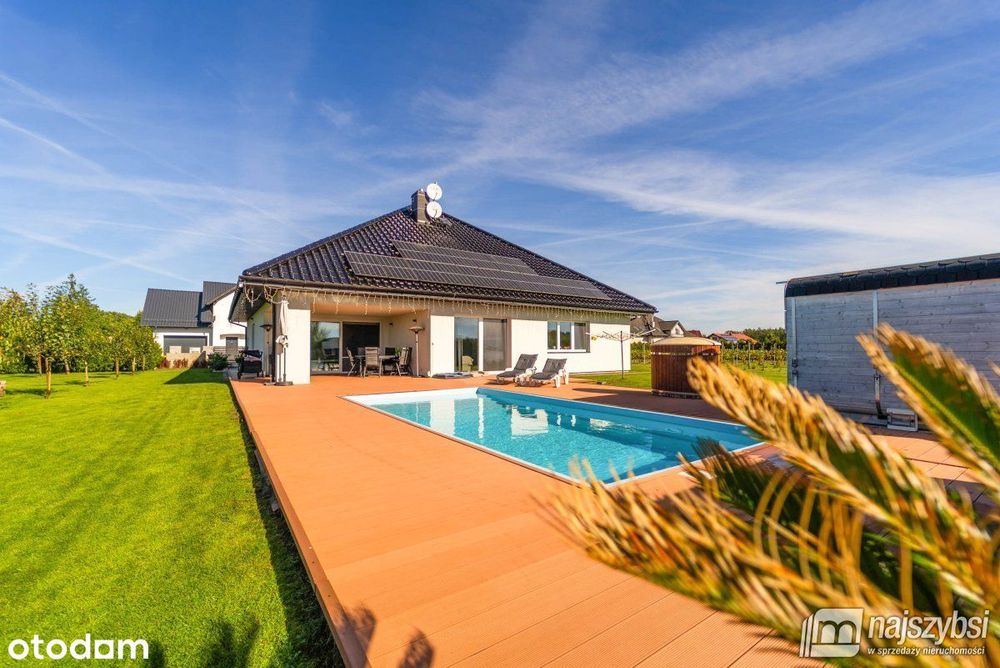 Goleniów - Komfortowy dom z basenem