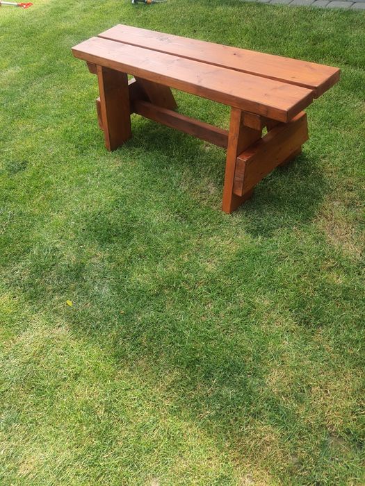 Ławka ogrodowa drewniana