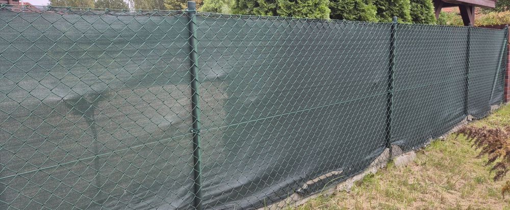 Siatka ogrodzeniowa słupki drut 21m i 25m