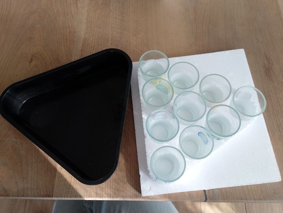 Nowy zestaw gra towarzyska bilard kieliszki do wódki shotów impreza Tiger